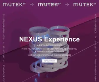 Mutek.us(MUTEK.SF) Screenshot