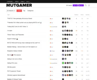 Mutgamer.com(MUT Gamer) Screenshot