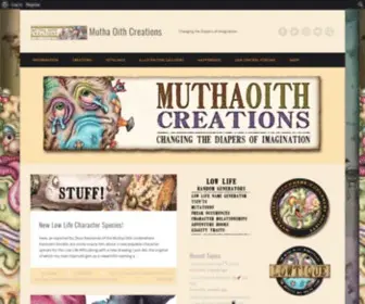 Muthaoithcreations.com(Changing the Diapers of Imagination) Screenshot