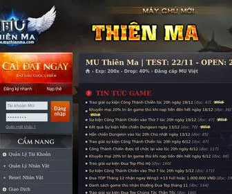 Muthienma.com(MU THIÊN MA) Screenshot