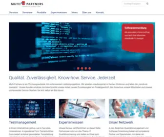 Muthpartners.de(Certified Tester Schulungen) Screenshot