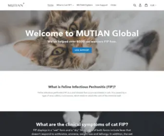 MutianStore.com(MUTIAN Global) Screenshot