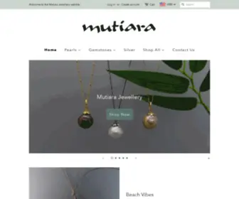 Mutiara.ca(Mutiara Jewellery) Screenshot