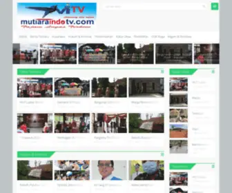 Mutiaraindotv.com(Web Televisi Streaming dan Online) Screenshot