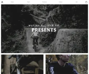 Mutinybikes.com(Rider Owned and Run) Screenshot