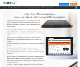 Mutiny.com(Network Monitoring) Screenshot