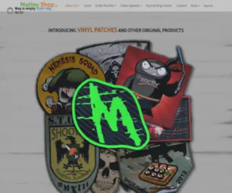 Mutinyshop.com(Custom patches) Screenshot