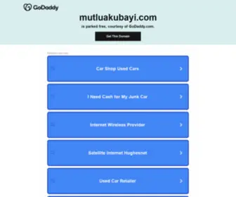 Mutluakubayi.com(Mutlu Akü Bayi) Screenshot