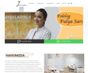 Mutluayaklar.com(İstanbul Ayak Sağlığı Merkezi) Screenshot