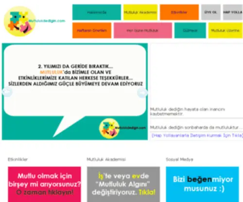 Mutlulukdedigin.com(Mutluluk Dediğin) Screenshot