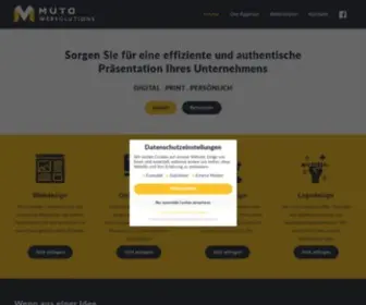Muto.at(Werbeagentur muto websolutions e.U) Screenshot