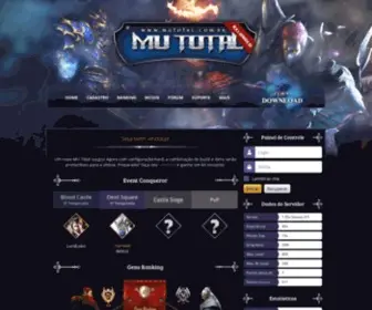 Mutotal.com.br(MU Total) Screenshot