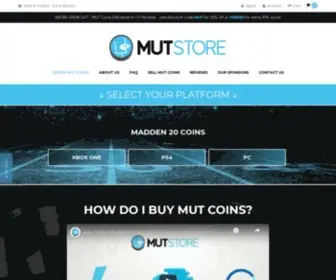 Mutstore.com(Buy Madden 24 coins Instantly) Screenshot