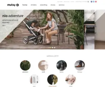 Mutsy.com(Functional baby strollers) Screenshot