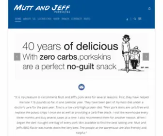 Muttandjeffporkskins.com(Established in 1976) Screenshot