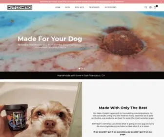 Muttcosmetics.com(Mutt Cosmetics) Screenshot