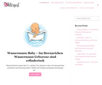 Muttergeist.de(Von Mamas für Mamas) Screenshot