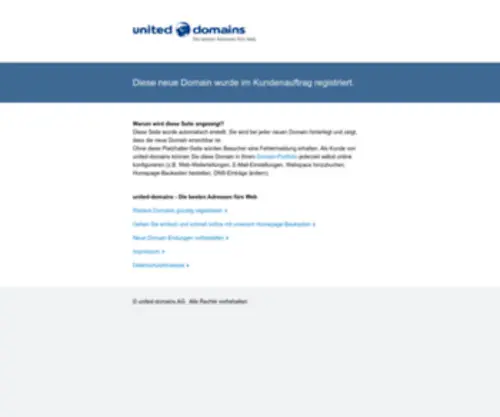 Mutterpass.de(Domain im Kundenauftrag registriert) Screenshot