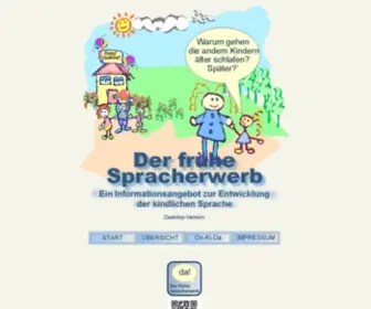 Mutterspracherwerb.de(Der) Screenshot