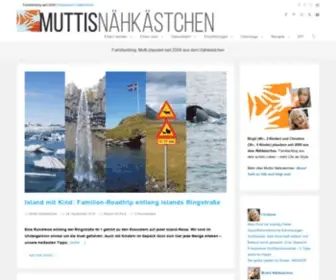 Muttis-Blog.net(Mutti plaudert seit 2009 aus dem Nähkästchen) Screenshot