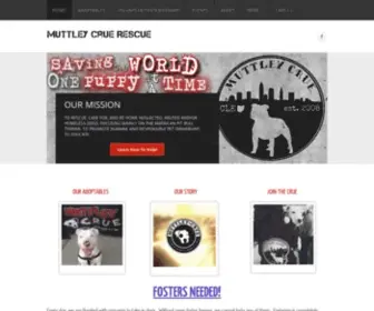 Muttleycruerescue.com(Muttley Crue Rescue) Screenshot