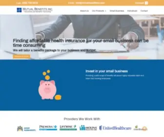 Mutualbenefitsinc.com(Seattle's Health Insurance Broker Company) Screenshot