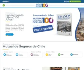 Mutualdeseguros.cl(Mutual de Seguros de Chile) Screenshot