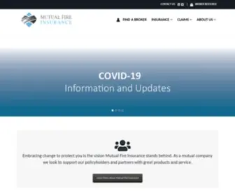 Mutualfirebc.com(The Mutual Fire Insurance Company of British Columbia) Screenshot