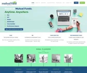 Mutualfundbazaar.com(Mutual Fund Bazaar) Screenshot