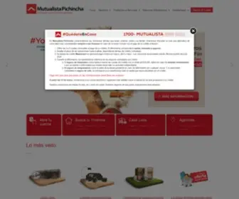 Mutualistapichincha.com(Inicio) Screenshot