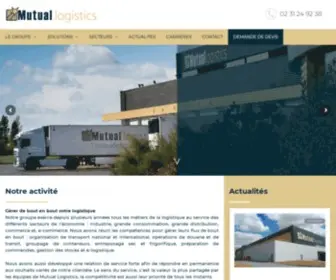 Mutuallogistics.com(Mutual Logistics) Screenshot