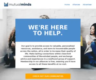 Mutualminds.com(Mutualminds) Screenshot