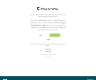 Mutualpaypropertypay.com(Mutual Pay Property Pay) Screenshot
