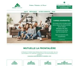 Mutuelle-Lafrontaliere.fr(Santé) Screenshot