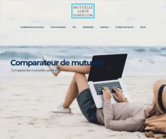 Mutuelle-Leroy-Somer.com(Comparateur mutuelle) Screenshot