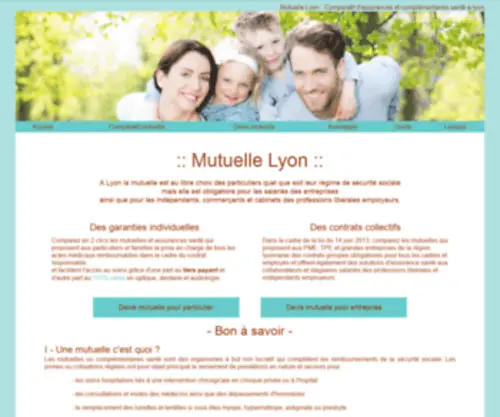 Mutuelle-Lyon.pro(Mutuelle Lyon) Screenshot