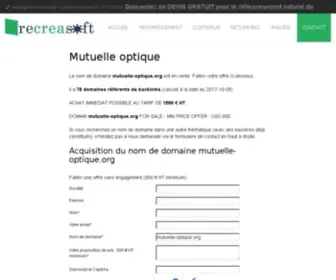 Mutuelle-Optique.org(Mutuelle Optique) Screenshot