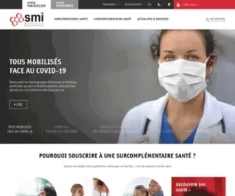 Mutuelle-Smi.com(Complémentaire santé et prévoyance) Screenshot