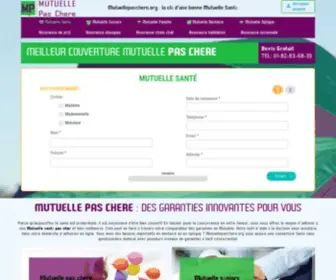 Mutuellepaschere.org(Mutuelle pas chère) Screenshot