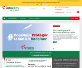 Mutuelles-DE-France.fr(Mutuelles de France) Screenshot