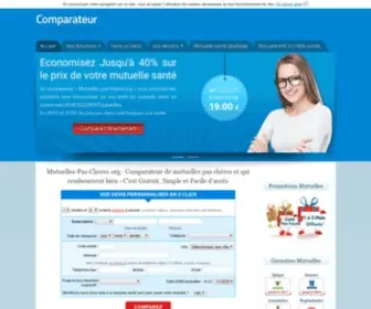 Mutuelles-Pas-Cheres.org(40% économie)) Screenshot