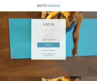 Mutumamas.com(Private Membership site) Screenshot