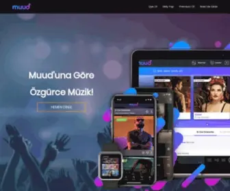 Muud.com.tr(Muud'una Göre Özgürce Müzik) Screenshot