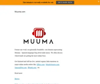 Muuma.com(Former one word) Screenshot