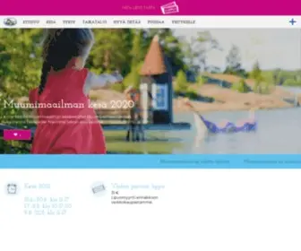 Muumimaailma.fi(Etusivu) Screenshot