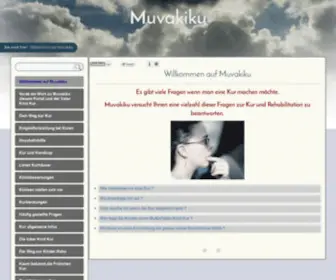 Muvakiku.de(Müttergenesungswerk) Screenshot