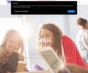 Muvia.it(Comunicazione, Sviluppo Web e App, Academy) Screenshot