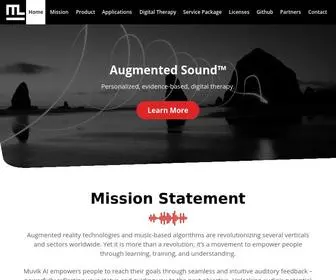 Muviklabs.io(Augmented Sound) Screenshot