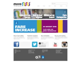 Muvo.co.za(Muvo events and news) Screenshot