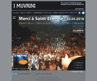 Muvrini.com(I Muvrini) Screenshot